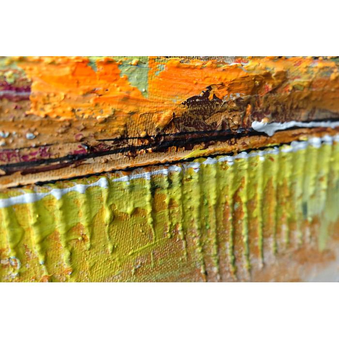 Моніка Мірафьорі I 100 РУЧНИЙ РОЗПИС I Картина Мінімалізм 140х70см Картина Ручний розпис Акриловий живопис Дуже великий акриловий