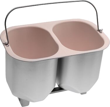 Форма для випічки - подвійна форма для випічки з керамічним покриттям, сумісна з/запасна частина для нестарого хлібопічки 6852080 68520 68525 Backmeister