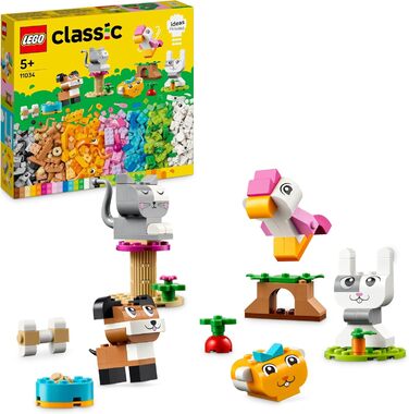 Конструктор LEGO Classic 11034, Творчі Тварини, 450 деталей