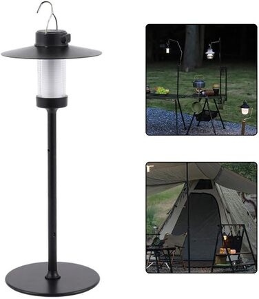 Портативний ліхтар для кемпінгу на відкритому повітрі з USB-акумулятором та світлодіодним ліхтарем для намету, саду та використання в приміщенні - довговічний підвісний світильник з регульованою яскравістю