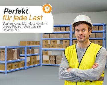 Міцний стелаж 180 x 150 x 60 см, вантажопідйомність 1000 кг, стелаж для зберігання, підвищена міцність сталі, металевий стелаж, стійкий до цвілі, стелаж для підвалу, стелаж без болтів, стелаж для майстерні (150 см з інструментами)