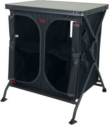 Складана шафа-стіл із тканини, комод-караван, чорний, синій, 25 фунтів, 104