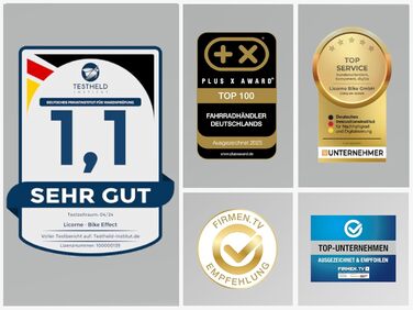 Гірський велосипед Licorne Bike Effect Premium з алюмінієвими дисковими гальмами, для хлопчиків і дівчаток, 21 швидкість, чорний/білий (2 дискові гальма), 29,0 дюймів