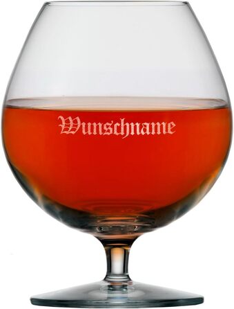 Іменний нюхач для коньяку з безкоштовним гравіюванням імені 585 мл