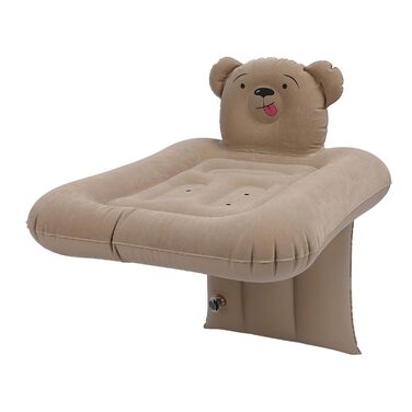 Дитяче надувне автоліжечко, універсальна сумісність, покращені функції безпеки, подвійне незалежне надування, підходить для дітей зростом до 73 см, надувне автоліжечко