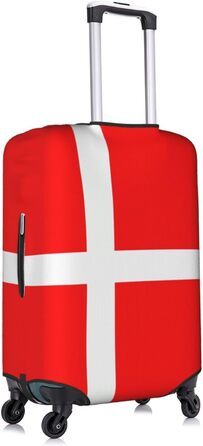 Чохол для валізи, Данія, еластичний, унісекс, для ділових поїздок, білий, розмір 46
