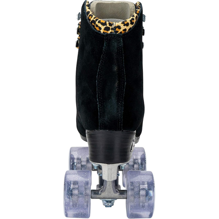 Роликові ковзани Moxi - Panther - Веселі та модні жіночі роликові ковзани Чорна замша 2