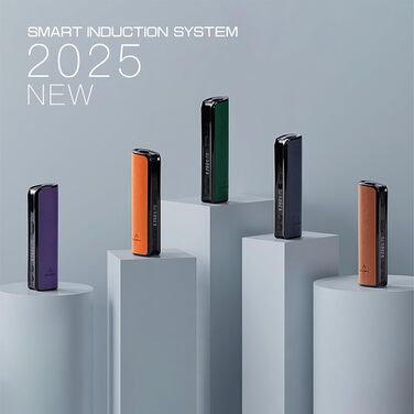 Пристрій без нагрівання, безконтактний електромагнітний індукційний нагрівач, OLED 3200 мАг, регульований час і температура нагрівання, не потребує очищення (темно-синій), 10 HNB