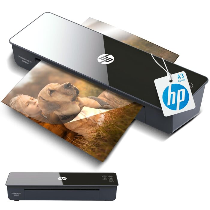 Ламінатор, 75/80-125 мікрон, включаючи пакети для ламінування, 3164 DIN A3, 600 A3