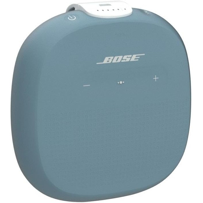 Колонка Bose SoundLink Micro Bluetooth маленька портативна, водонепроникна колонка з мікрофоном, синя Single Blue
