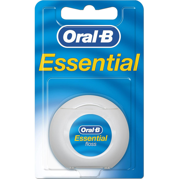 Зубна нитка Oral-B Essential М'ята, 50 м, 12 упаковок 12 шт. (1 упаковка)