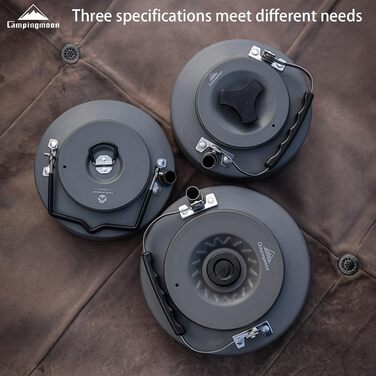 Портативний алюмінієвий кемпінговий чайник Campingmoon S800 (0,8 л)