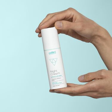 Нічний крем Colibri Skincare 80 мл з ретинолом та гіалуроновою сироваткою ліфтинговий антиейдж крем для жінок та чоловіків живильний крем для обличчя проти зморшок Зроблено в Німеччині