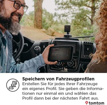 Го покоління (7-дюймовий дисплей, точки інтерфейсу для автофургонів та караванів, оновлення через Wi-Fi, TomTom Traffic, збереження профілів транспортних засобів, карти світу, уникнення екологічних зон) 7-дюймовий одинарний, 2-