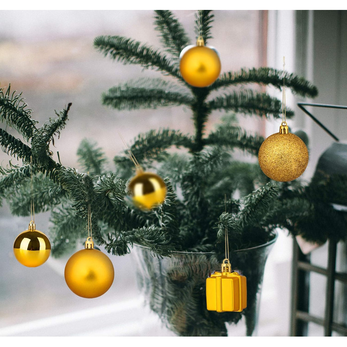 Набір ялинкових кульок зі 105 предметів Homewit