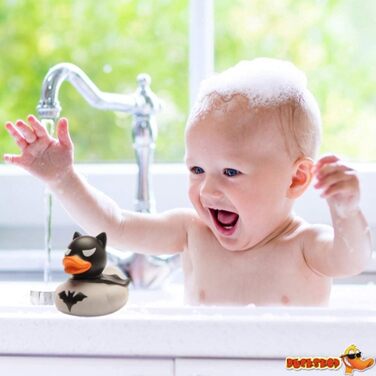 Гумова качечка Темна качечка І. качечка 7,5 см. Включаю брелок гумова качечка І подарунок фанатам Бетмена