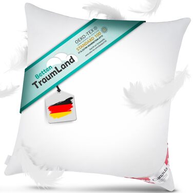 Пухова подушка Bach&39s Beds World, 5-зірковий готель, 80x80 см, Канада, 85 пір&39я, 15 пух, подушка DownPass з 1 камерою