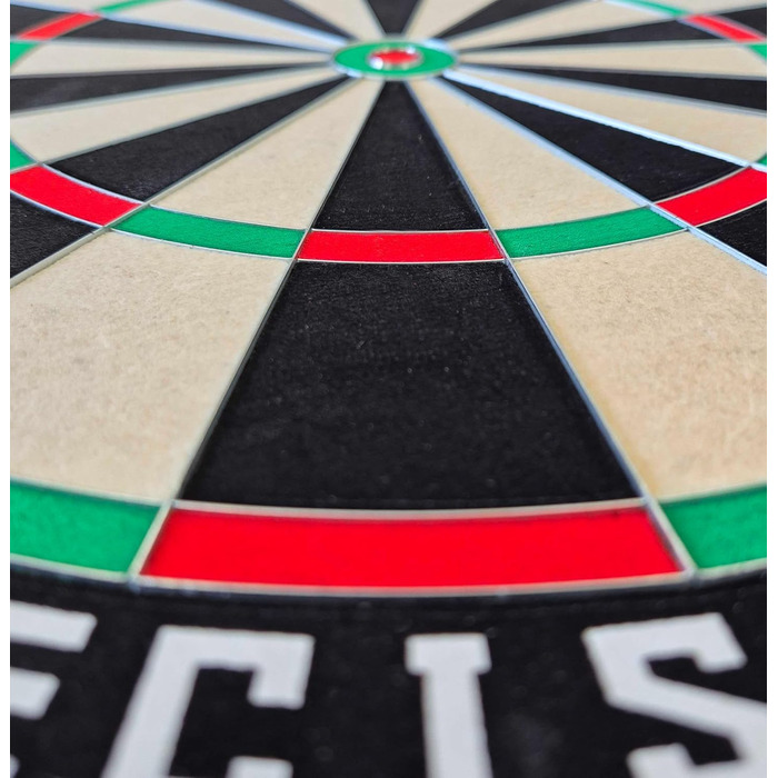 Мішень для дартсу McDart Precision Steel турнірної якості з кільцем HD-номера