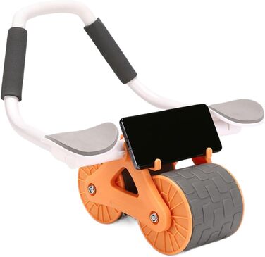 Ролик для черевного пресу знімне обладнання для тренування м&39язів живота, портативний ролик для тренування м&39язів живота з протиковзкими ручками, тренажер для зміцнення м&39язів кора для чоловіків та жінок, фітнес-вправи, тонізування м&39язів живота, 