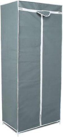 Тип на блискавці, неткане полотно, шафа, полиця, органайзер для зберігання, товстий, міцний, легкий, вологостійкий, для спальні, (сріблясто-сірий)