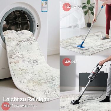 Захисний килимок для офісних крісел, 120x150 см, неклейкий, можна прати, сучасний килим, що підходить для офісних крісел, килимок для офісних крісел для твердих підлог, ламінату та плитки