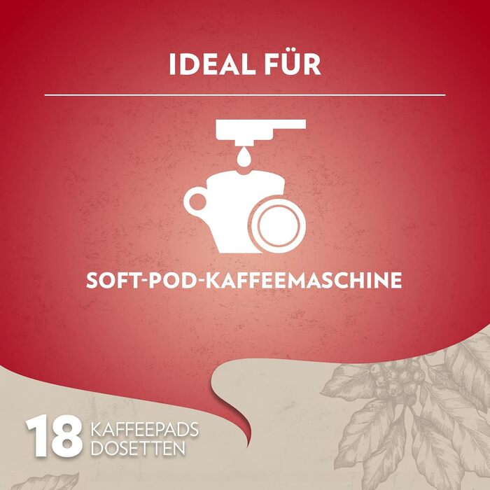 Кавові подушечки Lavazza - Classico - 180 подушечок - Упаковка по 10 шт. (10 x 125 г) Classico 125 г (Упаковка по 10 шт.)