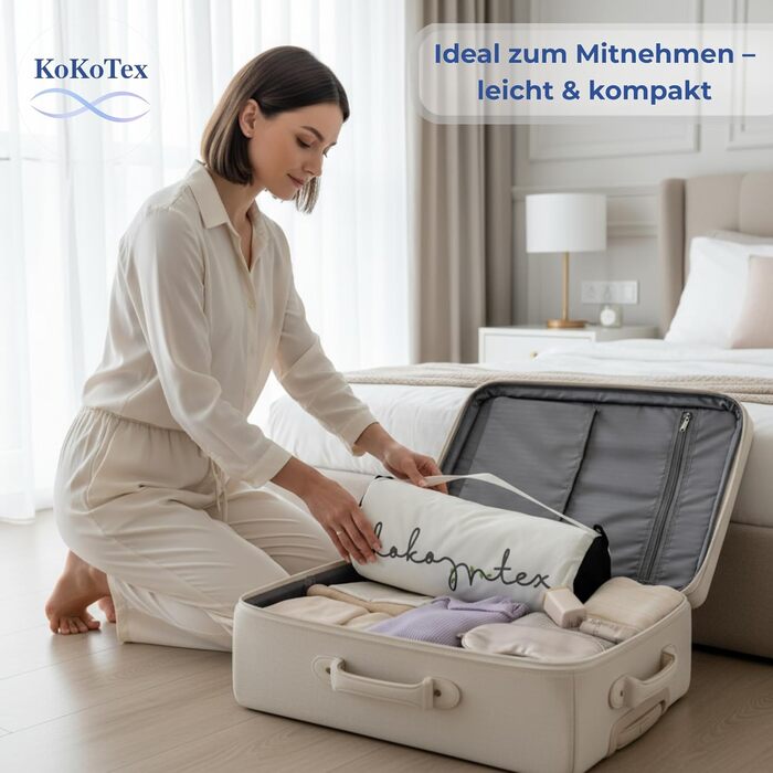 Комфортна ортопедична подушка для шиї ергономічна подушка з піни з ефектом пам&39яті для сну на боці та спині, подушка для здоров&39я від болю в шиї, подушка для сну проти зморшок 554012 см