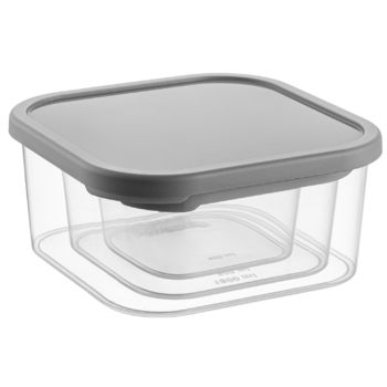 Набір контейнерів 0,4/0,9/1,8 Quick Box Gray Idea Home