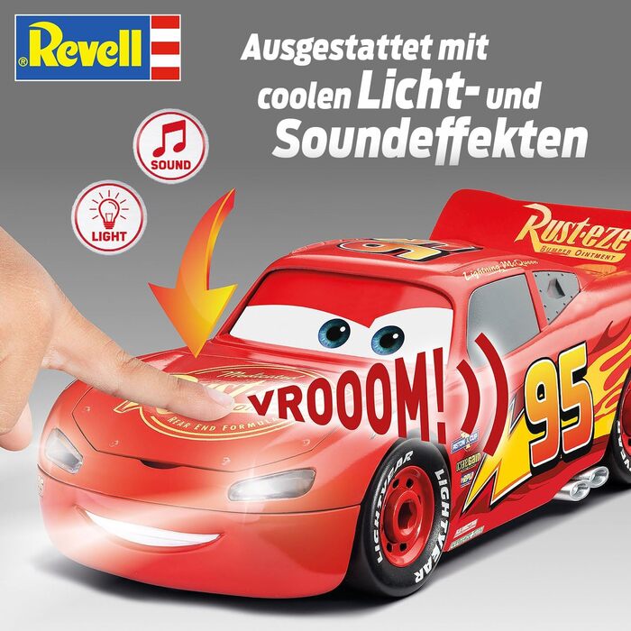Модель автомобіля Disney Cars, одинарна, червона, 00920