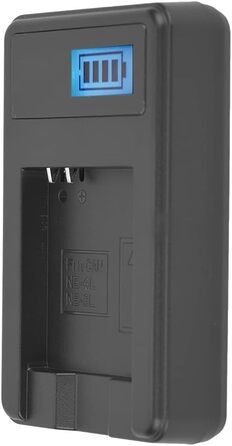 Зарядний пристрій Nikou NB-4L/8L з РК-дисплеєм, простий зарядний пристрій, USB-зарядний пристрій 5V 1-2A 10W