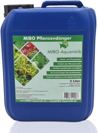 Набір кондиціонерів для води та добрив для рослин MIBO 5000 мл для догляду за акваріумом