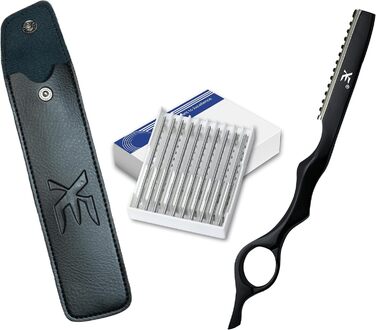 Бритва XE Hair Styling Barber Thinning Razor - гребінець із нержавіючої сталі, ідеальна бритва для укладання піря, бритва для структурування волосся та шарування для салонного та домашнього використання