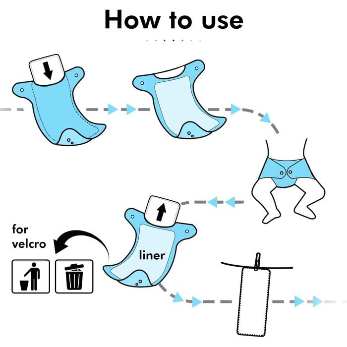 Бамбукових прокладок з мікрофібри для дорослих, тканинні підгузки для догляду за нетриманням, 4-шарові, можна прати, багаторазові,
