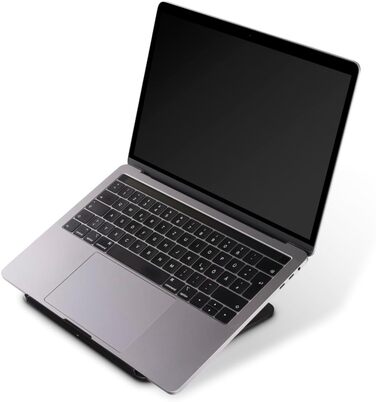 Підставка для ноутбука Hama з поворотом на 360, 8 рівнями нахилу, для ноутбуків до 15,6 дюймів (макс. 40 см), сумісна з ПК