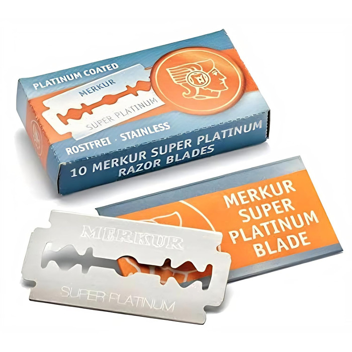 Леза для бритви Merkur Super Platinum, 20 шт.