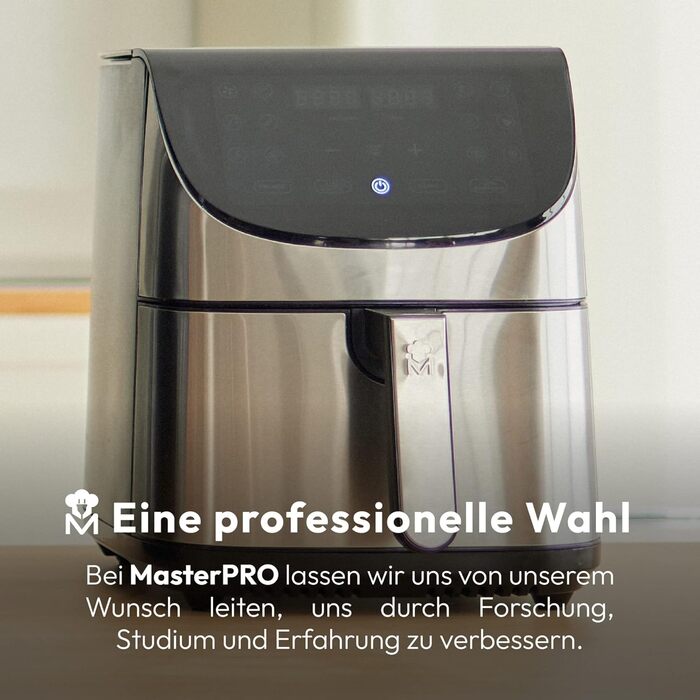 Аерофритюрниця Ємність 7 л і потужність 1700 Вт Світлодіодний сенсорний екран і кошик з антипригарним покриттям Фритюрниця Регульована температура 80-200C, 700