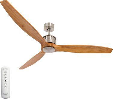 Стельовий вентилятор Akmani, вентилятор в комплекті з пультом дистанційного керування, сучасний стельовий вентилятор з 3 лопатями