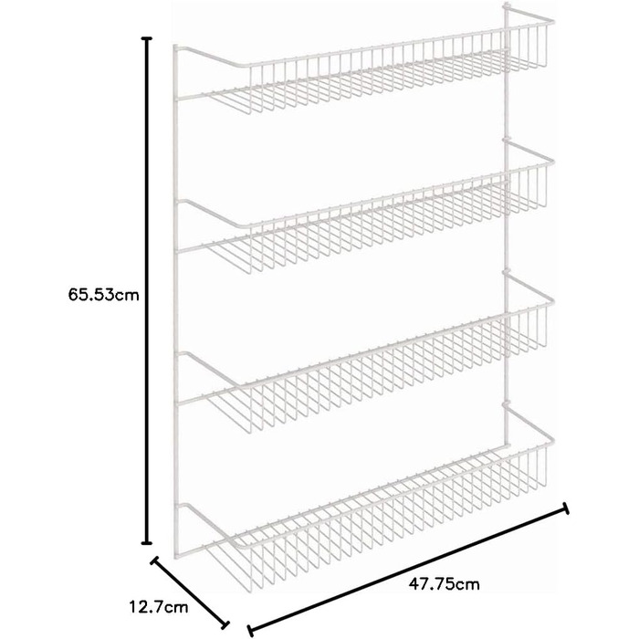 Настінна полиця ClosetMaid 8033, 4-рівнева, ширина 18 дюймів, 4 елементи