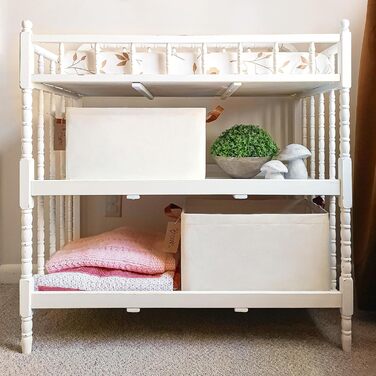 Дитячі коробки для зберігання TIMEYARD, 2 шт., органайзер для шафи об&39ємом 30 л, кошик для зберігання у ванній кімнаті, полиця, письмовий стіл, кошик для білизни, складаний, прямокутний, 42 Д x 28 Ш x 25 В см, бежевий