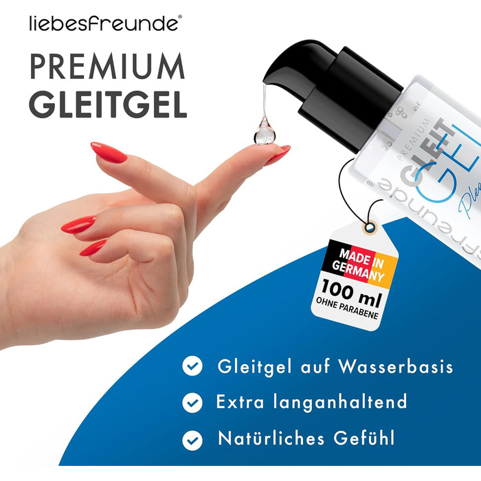 Лубрикант на водній основі Liebesfreunde Pleasure, 100 мл