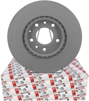 Гальмівний диск FERODO DDF1739C (передній) для Mazda 6 Estate 2007-2013 Якість OE Плавне та тихе гальмування