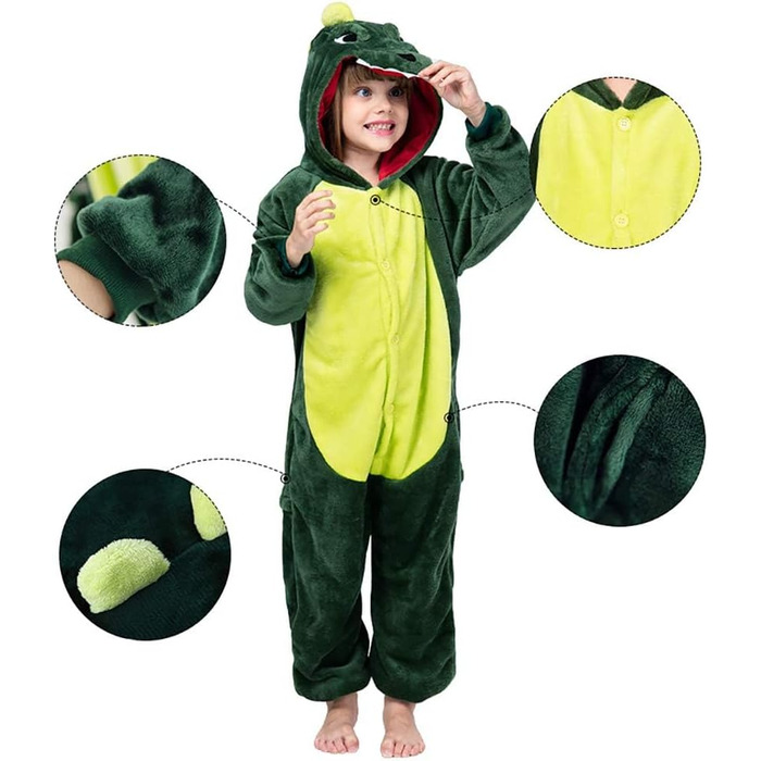 Кігурумі Динозавр Seawhisper, поларфліс, 116–122 см