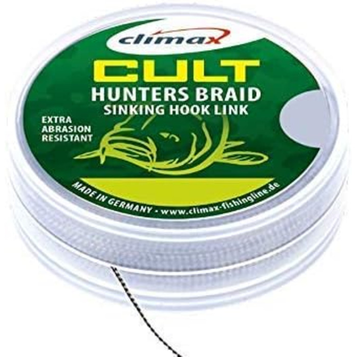 20m 25/30/45lb silt Hooklink Leader Material Braid, 20m 25/30/45lb silt Hooklink Leader Material Braid