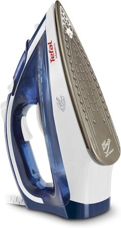 Парова праска Tefal FV1845 Maestro 2300 Вт резервуар для води 270 мл керамічна підошва потужність пари 115 г / хв. синя/біла