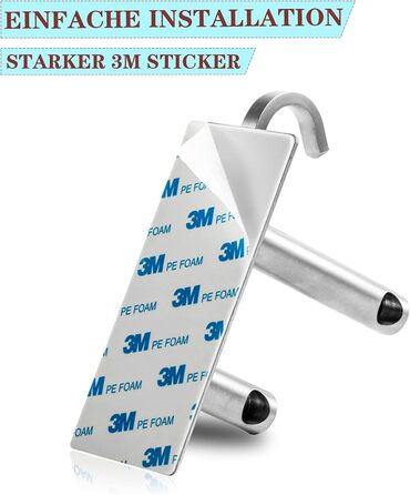 Полотенцесушитель без свердління Полотенцесушитель для ванної Нержавіюча сталь Полотенцесушитель для чаю Самоклеючий Полотенцесуши