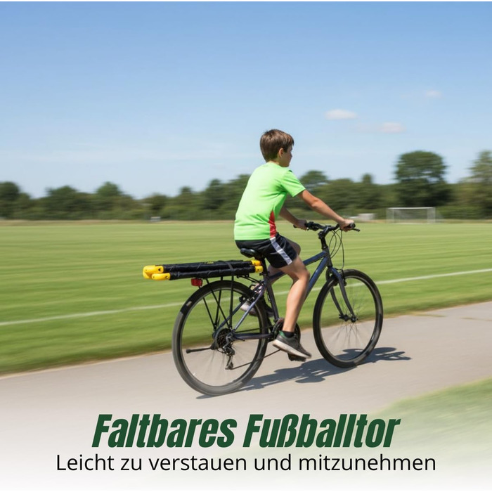 Футбольні ворота Umbro - Футбольні ворота 90 x 59 x 61 см - Складані футбольні ворота - Футбольні ворота для саду, дітей та дорослих - Футбольне тренувальне обладнання для використання в приміщенні та на вулиці - Метал - Чорний/Жовтий