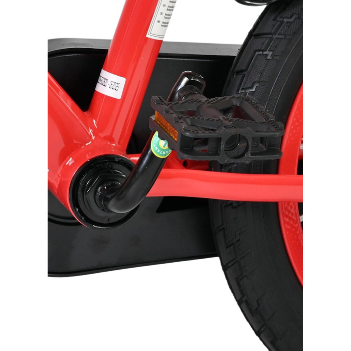 Дитячий велосипед Volare Cars 14 дюймів 3,55 років Ручні та американські гальма, додаткові колеса, захист ланцюга, світловідбивачі Регульоване сідло Подарунок для хлопчиків та дівчаток