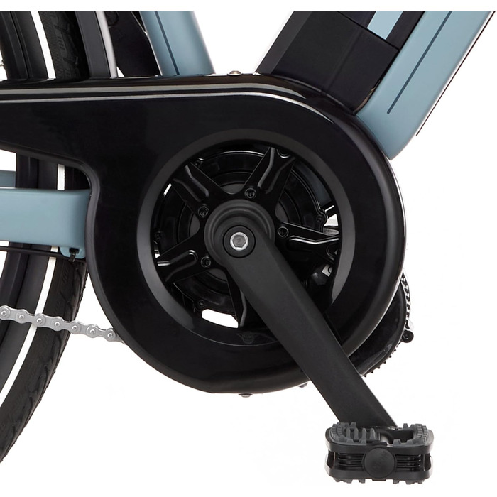 Електричний велосипед для чоловіків та жінок, розмір рами 43 см, 688 Втгод, двигун із середнім приводом 65 Нм, акумулятор 36 В 43 см - 688 Втгод CITA 2404, 2404 Active