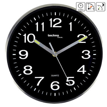Годинник настінний Technoline WT7620 Black/Silver (WT7620)