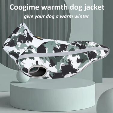 Зимове пальто для собак, светр для собак середніх розмірів, зимові куртки та зимові пальта для собак, светр для собак великих собак (2XL)